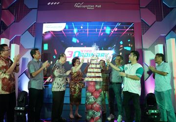 Metmall Bekasi 30 Tahun, Tingkat Hunian 96 Persen