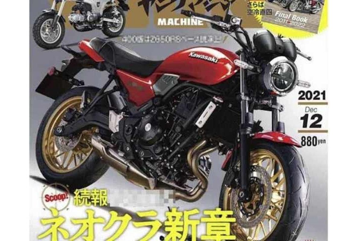 Rendering Kawasaki Z400RS dari Young Machine 