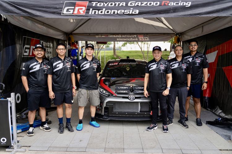 GR Yaris Rally2 Hasilkan Podium Pertama Kejurnas Sprint Rally 2025 Seri ke-3