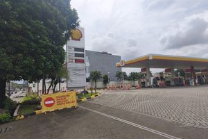 Stok BBM di SPBU Shell Tangerang Kembali Kosong, Pengendara Putar Balik