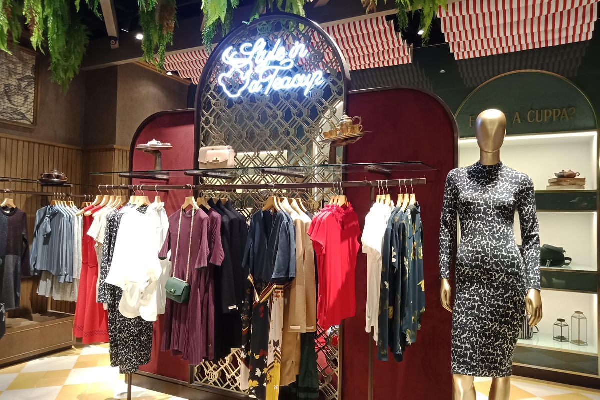 Gerai baru Ted Baker di Grand Indonesia, Jakarta Pusat.