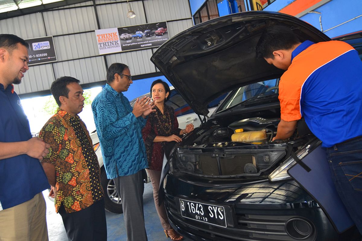 Tata Motors gandeng kerja sama pelayanan dengan Pebee Garage