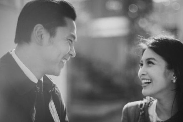 Foto pre-wedding Sandra Dewi dan Harvey Moeis di Jepang