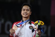 Ayah Anthony Sinisuka Ginting: Tak Ada Emas, Perunggu Pun Jadi