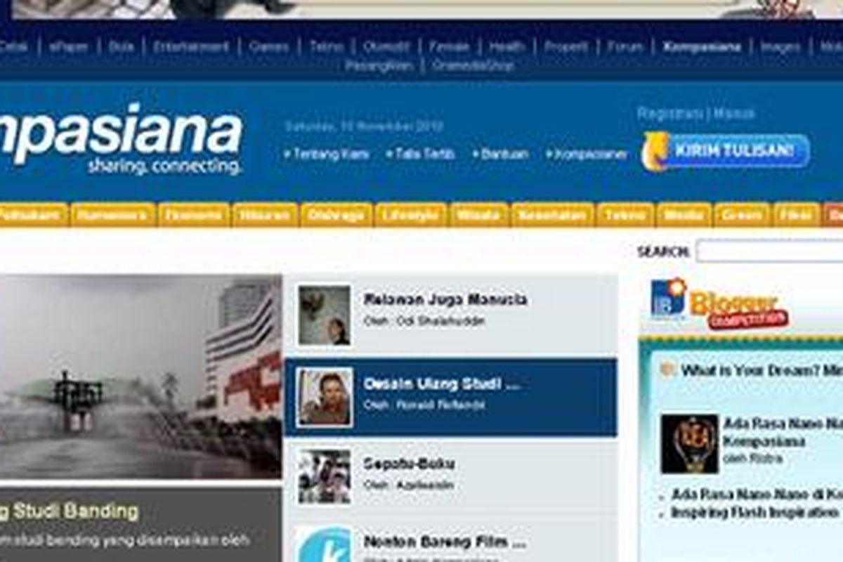 Situs Kompasiana.com