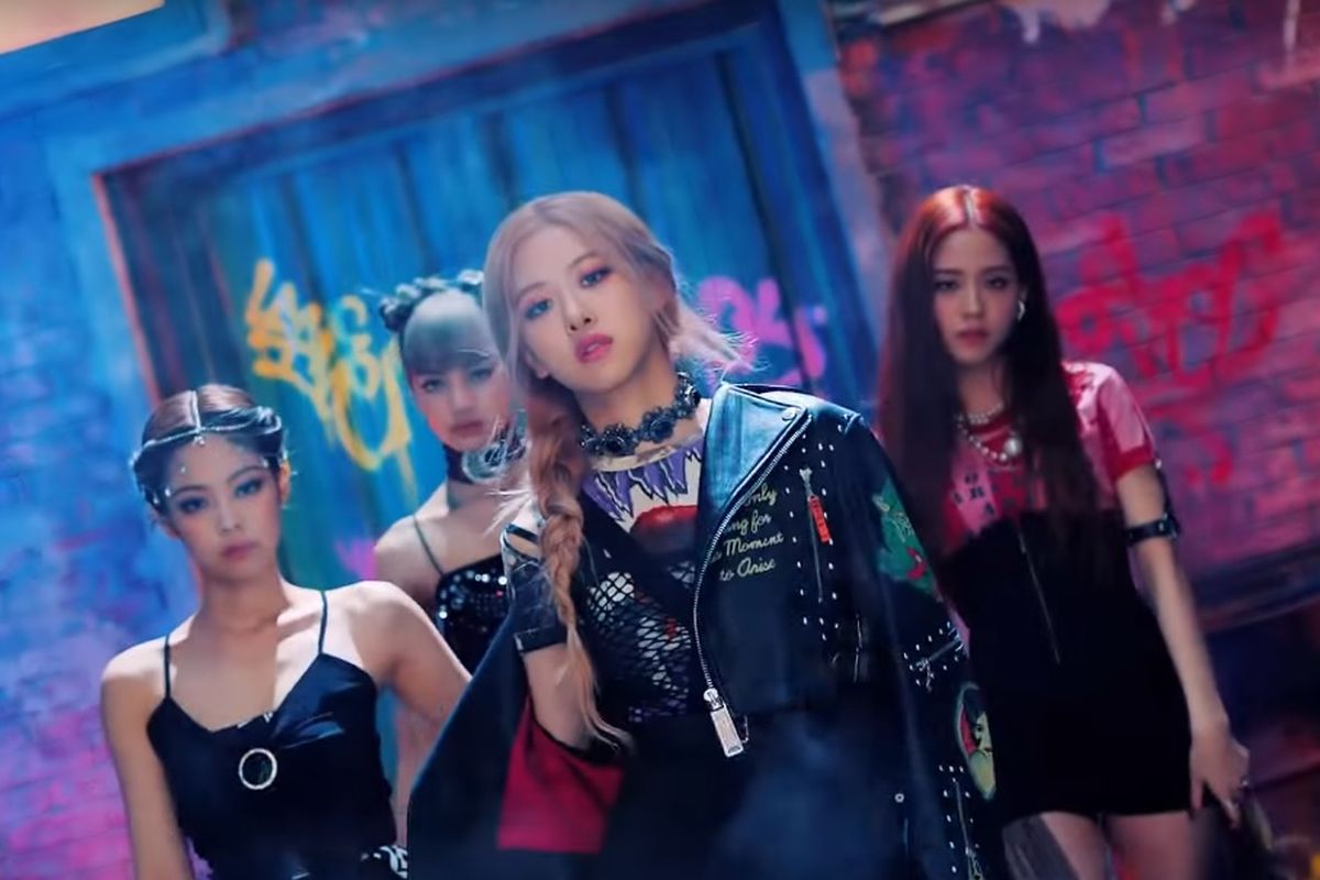 Cuplikan video musik Kill This Love milik BLACKPINK.