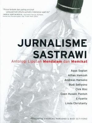 Cover buku Jurnalisme Sastrawi