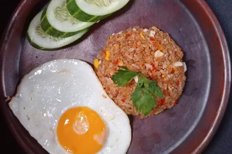 Foto : Resep Nasi Goreng Tiwul, Olahan Tepung Gaplek dari Singkong