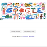 Hari Kemerdekaan Republik Indonesia Jadi Google Doodle Hari Ini