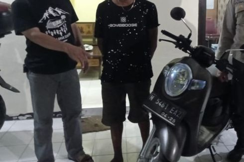 Tepergok Warga Saat Tuntun Motor Curian, Pria di Malang Nyaris Diamuk Massa