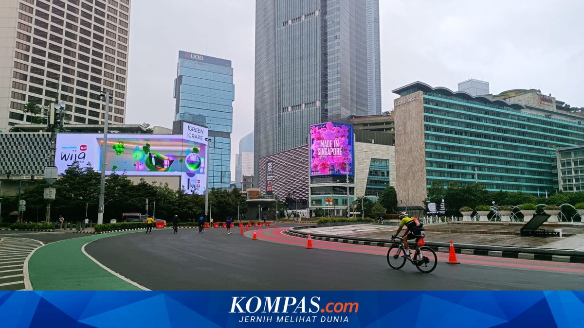 Info CFD Jakarta, Hari Ini Ditiadakan
