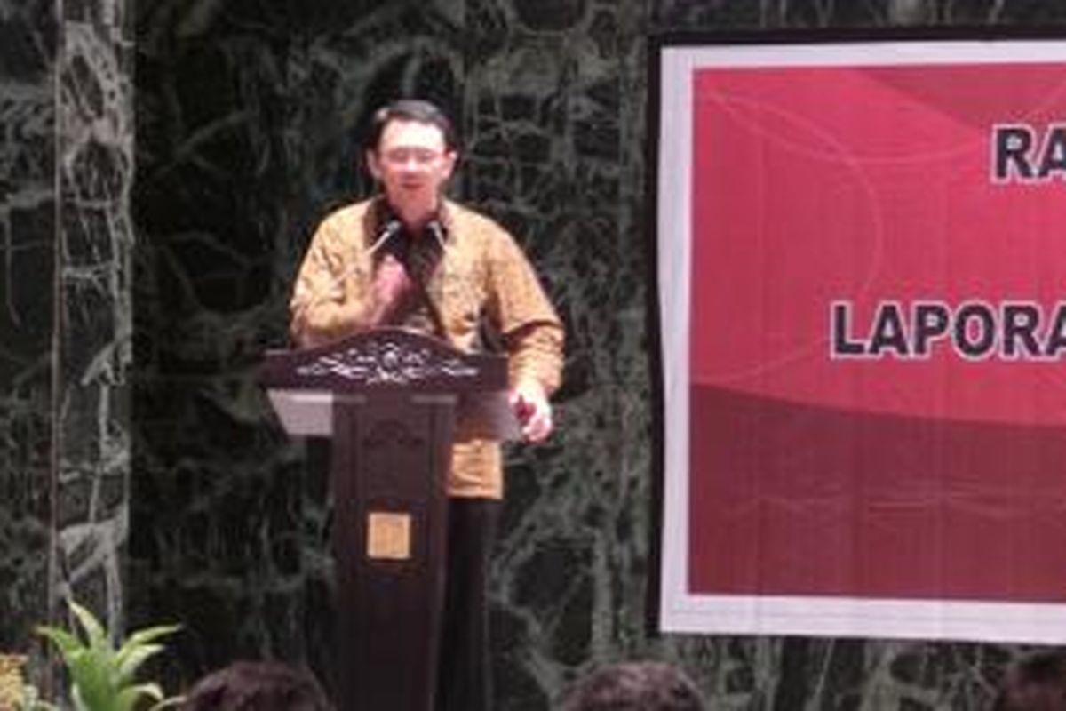 Wakil Gubernur DKI Jakarta Basuki Tjahaja Purnama