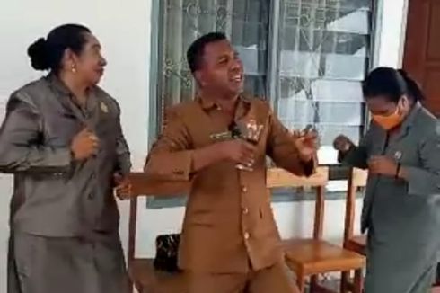 Viral, Video Sejumlah Anggota Dewan Bernyanyi dan Berjoget di Kantor DPRD Malaka