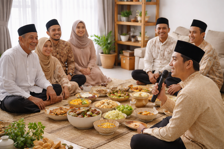 Contoh Teks MC Halalbihalal Keluarga Besar Bahasa Jawa, Mudah Dibawakan