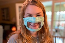 Mahasiswa AS Ini Bikin Masker Khusus untuk Komunitas Tuli