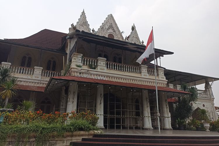 Tampak dekat rumah Raden Saleh di Cikini, Jakarta Pusat, Sabtu (10/5/2025).