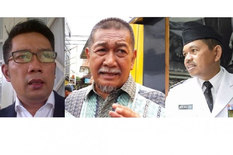 Ridwan Kamil, Deddy Mizwar, dan Dedi Mulyadi