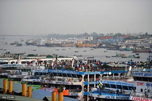 Kapal Feri di Bangladesh Terbakar, 37 Orang Tewas, 72 Luka-luka