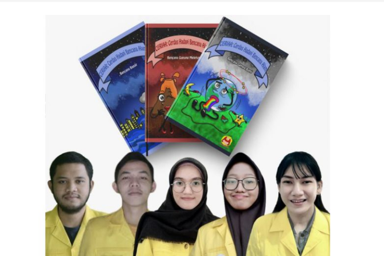 Mahasiswa Universitas Indonesia (UI) menerbitkan buku tanggap bencana dan mitigasi bencana bagi siswa PAUD.