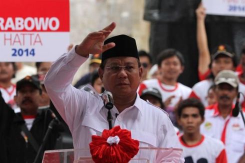 Cuaca Buruk, Prabowo Batal Naik Helikopter untuk Kampanye di Sentul 