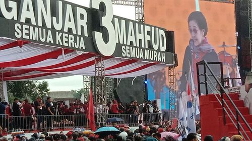 Minta Pendukung Jaga TPS demi Ganjar-Mahfud Menang 1 Putaran, Megawati: Jangan "Nyoblos", lalu Pulang
