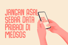 INFOGRAFIK: Jangan Asal Sebar Data Pribadi di Media Sosial