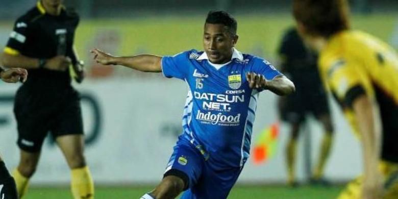 Gelandang Persib Bandung, Firman Utina.