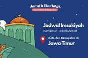 Jadwal Imsak dan Buka Puasa di Provinsi Jawa Timur, 30 Maret 2024