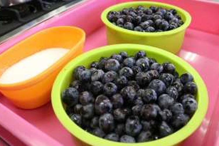 Buah blueberry 