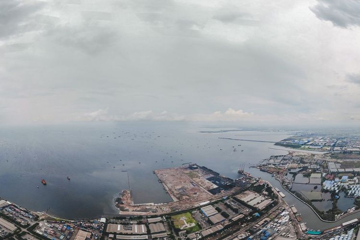 Dermaga I Pelabuhan Marunda, Jakarta Utara.