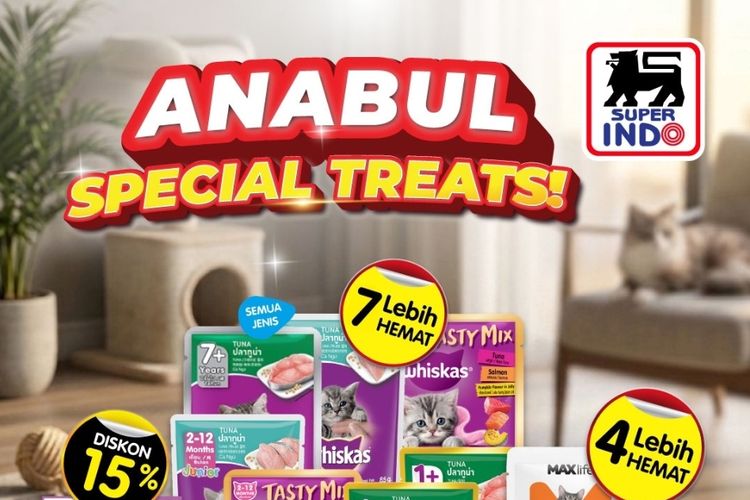 Promo Superindo Hari Ini 28 April 2026, Makanan Kucing Harga Promo