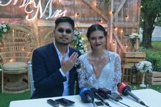 Air Mata Haru Mewarnai Pernikahan Petra Sihombing dan Firrina Sinatrya