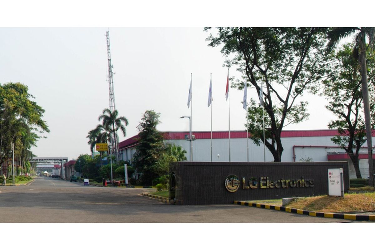 Fasilitas produksi LG Electronics di Cibitung, Bekasi, Jawa Barat