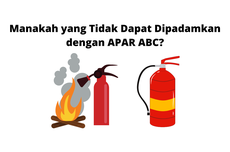 Manakah yang Tidak Dapat Dipadamkan dengan APAR ABC?