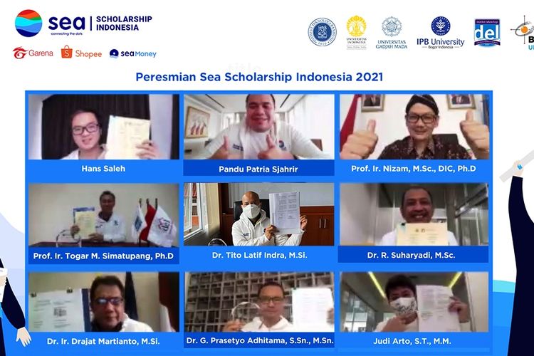 Peresmian Sea Scholarship Indonesia 2021.