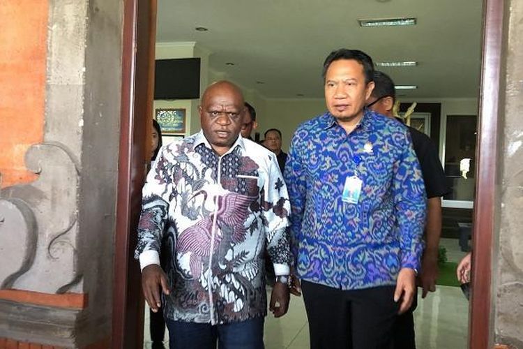 Menteri HAM Temui Rektor Universitas Udayana Bahas Kasus Timothy