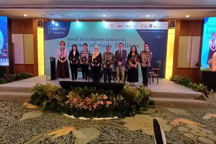 Acara Peluncuran Hasil Penelitian Small Firm Diaries 2023 di Indonesia, Kamis (22/6/2023)