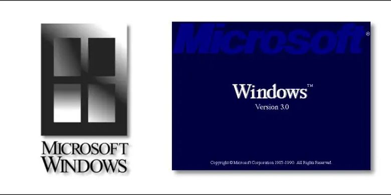 Logo Microsoft Era Windows 3.0
