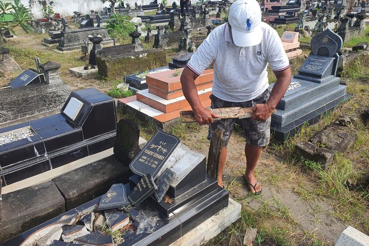 Misteri Perusakan Nisan di Pemakaman Baluwarti Yogyakarta