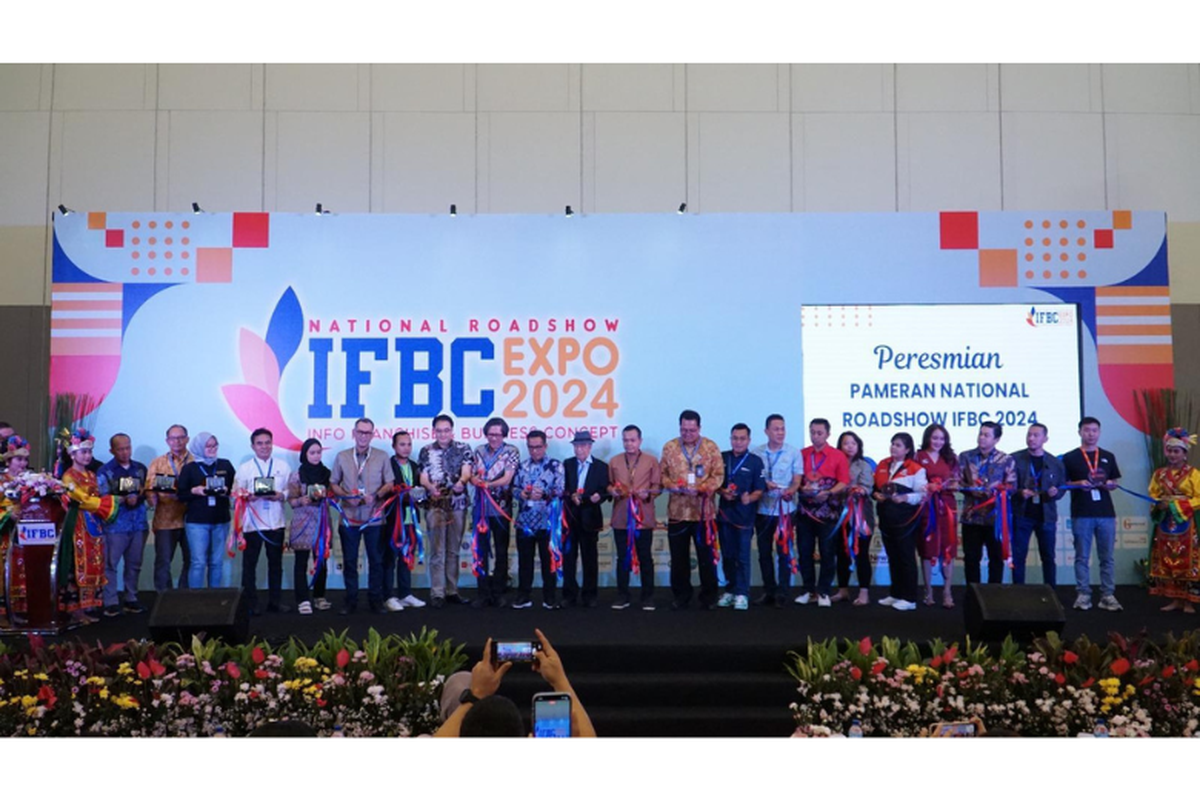 Peresmian pameran nasional IFBC 2024 ICE BSD.