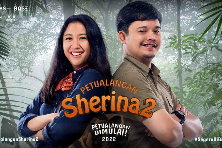 Tangkapan layar poster film Petualangan Sherina 2.