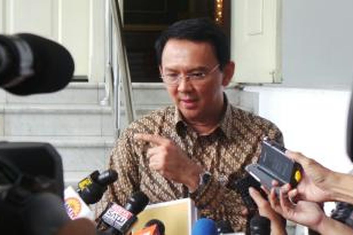 Gubernur DKI Jakarta Basuki Tjahaja Purnama.