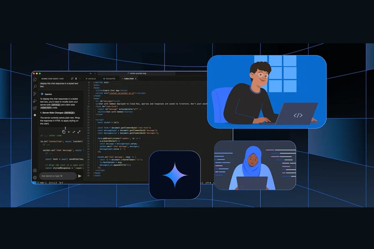 Google umumkan Gemini Code Assist versi gratis