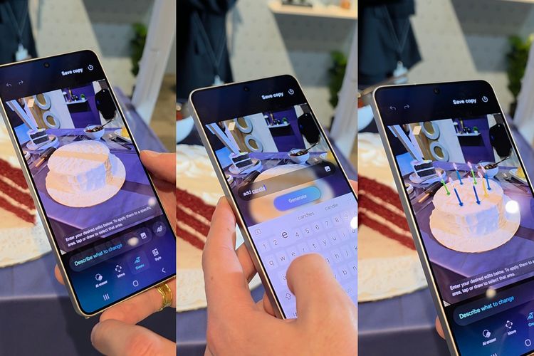 Photo Assist mendapatkan peningkatan signifikan dengan dukungan natural language editing alias bisa diedit pakai perintah bahasa sehari-hari. Ini berkat adanya tambahan prompt teks.