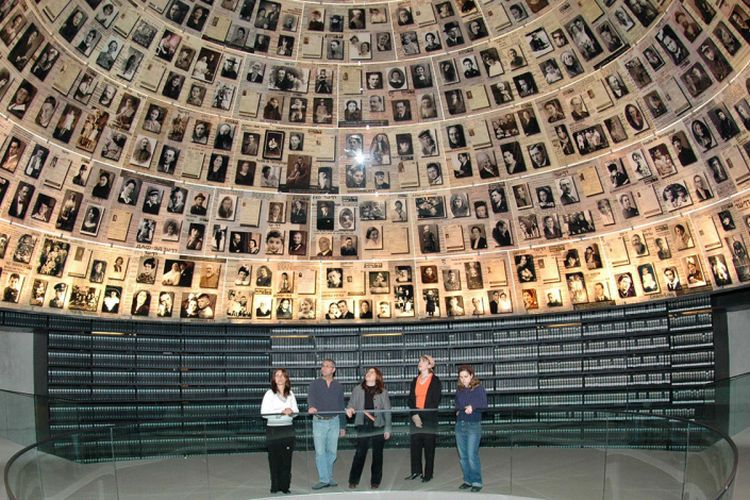 Museum Sejarah Holocaust Yad Vashem di Yerusalem.