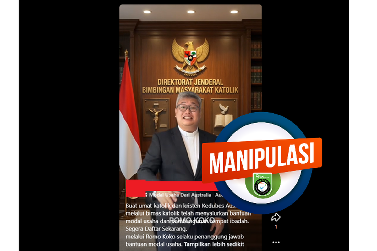 Foto : [HOAKS] Video Romo Koko Umumkan Bantuan Modal Usaha dari ...