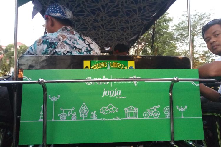 Grab meluncurkan layanan transportasi andong di Yogyakarta, Kamis (23/8/2019)