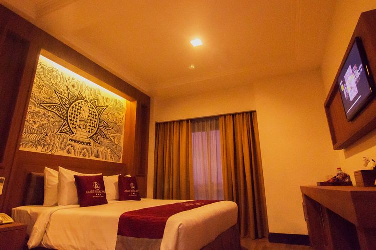 Ilustrasi salah satu kamar di Abadi Hotel Malioboro Jogja by Tritama Hospitality di Yogyakarta.