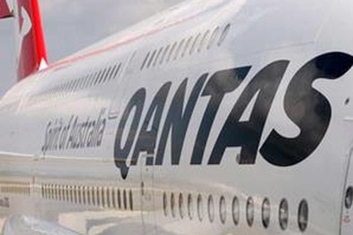 Pesawat Airbus-A380 milik Qantas