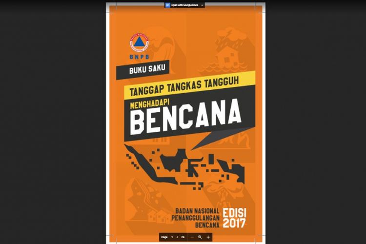 Buku Saku Tanggap Tangkas Tangguh Menghadapi Bencana